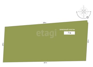 Продается участок, 707.5 сот., Зеленогорское сельское поселение