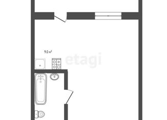 Продажа квартиры студии, 23.3 м2, Сыктывкар, улица Морозова, 207, ЖК Русская Роща