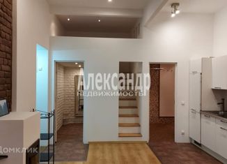 Сдам в аренду квартиру студию, 40 м2, Санкт-Петербург, улица Профессора Попова, 2, метро Петроградская