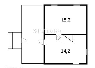 Дом на продажу, 29.4 м2, село Новотырышкино, Заречная улица