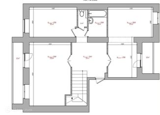 Продается многокомнатная квартира, 164.2 м2, Томская область, улица Вавилова, 14