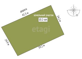 Земельный участок на продажу, 10.2 сот., Челябинская область