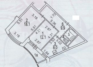 Продаю двухкомнатную квартиру, 54 м2, Москва, улица Бутлерова, 6, исторический район Беляево