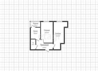 Продается двухкомнатная квартира, 52 м2, Краснодар, улица Генерала Петрова, 27, ЖК Прованс