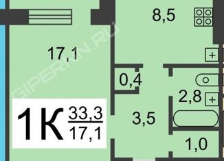 Продам однокомнатную квартиру, 34 м2, Нижний Новгород, Автозаводский район, улица Советской Армии, 10Б