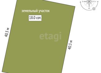 Продажа участка, 17.98 сот., деревня Троица, 46К-9131