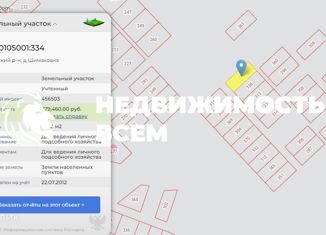 Продаю участок, 10 сот., деревня Шимаковка