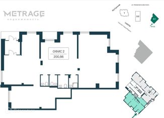 Офис на продажу, 200.86 м2, Новосибирск, Кировский район, улица Ватутина