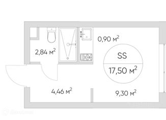 Продажа 1-комнатной квартиры, 18 м2, Москва, Автомобильный проезд, 4, Автомобильный проезд