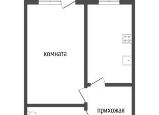 Продам однокомнатную квартиру, 28 м2, Тобольск, 7-й микрорайон, 48, ЖК Счастливая Семья