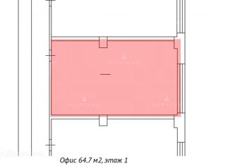 Сдается в аренду офис, 64.8 м2, Санкт-Петербург, Заозёрная улица, 8, метро Технологический институт-2