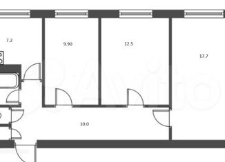 Продам трехкомнатную квартиру, 62.5 м2, Санкт-Петербург, проспект Ударников, 26, проспект Ударников