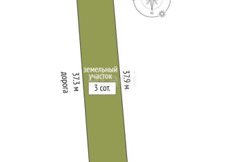 Продам участок, 3 сот., посёлок Розовый
