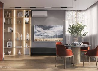 Трехкомнатная квартира на продажу, 88.8 м2, Краснодар, Колхозная улица, 5с2, ЖК Все Свои