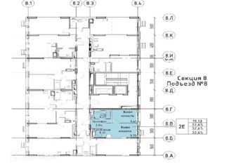 Продаю 2-ком. квартиру, 32.65 м2, Москва, район Сокол, Ленинградское шоссе, 1