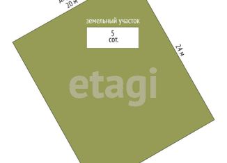 Продам земельный участок, 4.91 сот., садово-потребительский кооператив Геофизик, Абрикосовая улица