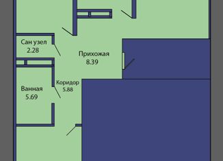 Продам трехкомнатную квартиру, 76.4 м2, Екатеринбург, улица Шаумяна, 20, Ленинский район