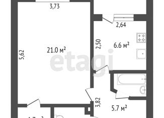 Продаю 1-ком. квартиру, 42 м2, Симферополь, улица Лексина, 9, Железнодорожный район