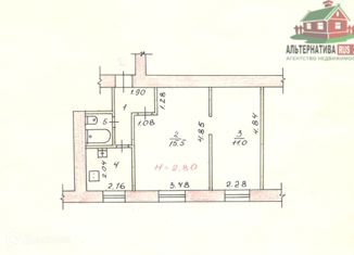 Продам двухкомнатную квартиру, 36.2 м2, Волгоград, Мукачевская улица, 1, Тракторозаводский район
