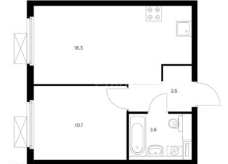 Продажа 1-комнатной квартиры, 36.1 м2, Москва, ЖК Амурский Парк, жилой комплекс Амурский Парк, 2к2