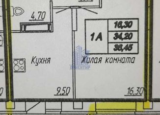 Продается однокомнатная квартира, 37 м2, Чебоксары, улица Юрия Гагарина, 47к4, Калининский район