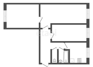 Продаю 3-ком. квартиру, 52.4 м2, Ирбит, Стахановская улица, 2