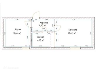 Продам 1-комнатную квартиру, 37.8 м2, Краснодар, Алма-Атинская улица, 57, Алма-Атинская улица