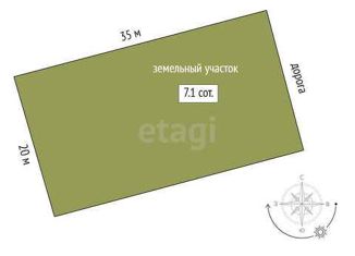 Продам земельный участок, 7.1 сот., дачный поселок Пятница