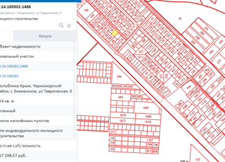 Участок на продажу, 8.5 сот., село Знаменское, Строительная улица