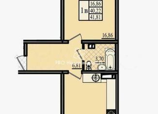 Продам 1-комнатную квартиру, 43 м2, Севастополь, улица Колобова, 34/2