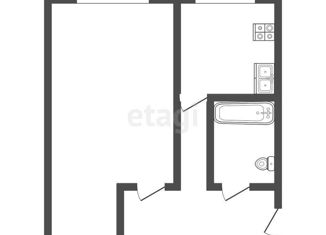 Продается 1-комнатная квартира, 31 м2, Челябинск, Набережная улица, 16