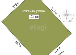 Продается земельный участок, 10 сот., село Усть-Заостровка, Целинная улица