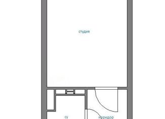 Продажа квартиры студии, 23 м2, Ковров, Ореховая улица, 20, ЖК Дом на Ореховой