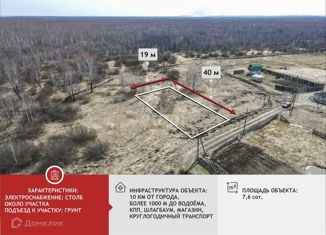 Продается участок, 7.6 сот., садоводческое некоммерческое товарищество Облепиховое, Зелёная улица
