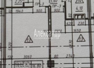 Продам 1-комнатную квартиру, 41.9 м2, Мурино, улица Шоссе в Лаврики, 67, ЖК Муринское-1