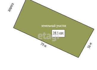 Продажа участка, 28.5 сот., деревня Сухой Лог