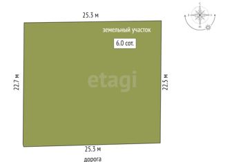 Земельный участок на продажу, 5.98 сот., станица Голубицкая