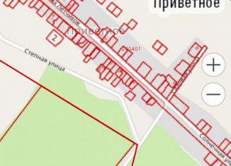 Продам земельный участок, 5330 сот., село Приветное, улица Лётчиков