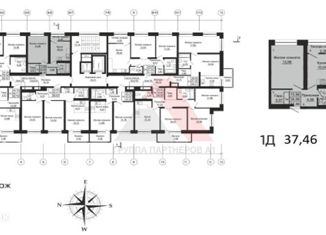 Продам 1-ком. квартиру, 37 м2, Новосибирск, ЖК Лев Толстой, Красный проспект, 220/7