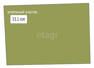 Участок на продажу, 11.12 сот., садовое товарищество Речник, Яблоневая улица