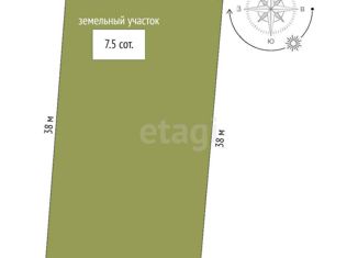 Продаю земельный участок, 7.5 сот., Верхореченское сельское поселение