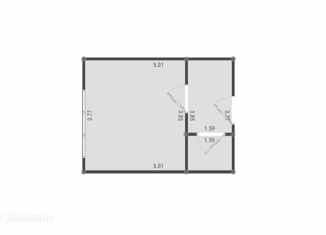 Продажа 1-ком. квартиры, 20 м2, Тамбов, улица имени Сергея Лазо, 28, Советский район