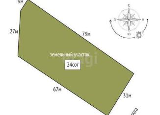 Продаю земельный участок, 24 сот., деревня Новые Черницы, деревня Новые Черницы, 6