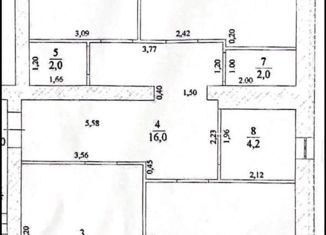 3-комнатная квартира на продажу, 89.4 м2, Ульяновск, проспект Маршала Устинова, 32, ЖК ЭкоСити