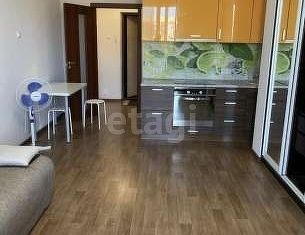 Сдача в аренду квартиры студии, 33 м2, Новосибирск, улица Пархоменко, 25/1, ЖК Крымский