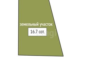 Продается земельный участок, 16.7 сот., поселок Сухая Балка