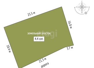 Продаю участок, 4.42 сот., деревня Коняшина