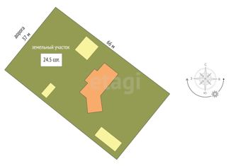 Дом на продажу, 247.1 м2, село Малая Зоркальцева, улица Учителей