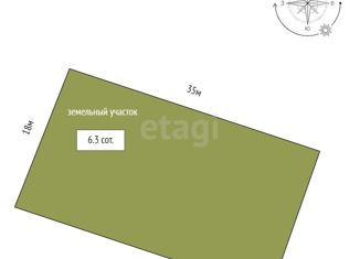 Продаю участок, 6.3 сот., Озёрное сельское поселение