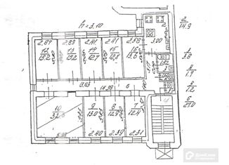 Многокомнатная квартира на продажу, 188.9 м2, Санкт-Петербург, Зверинская улица, 32, метро Спортивная